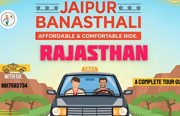 Jaipur airport to Banasthali taxi pickup – sedan and SUV cab service for students and parents”